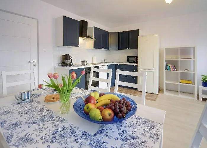 Trevilles Apartamenty - Granatowy